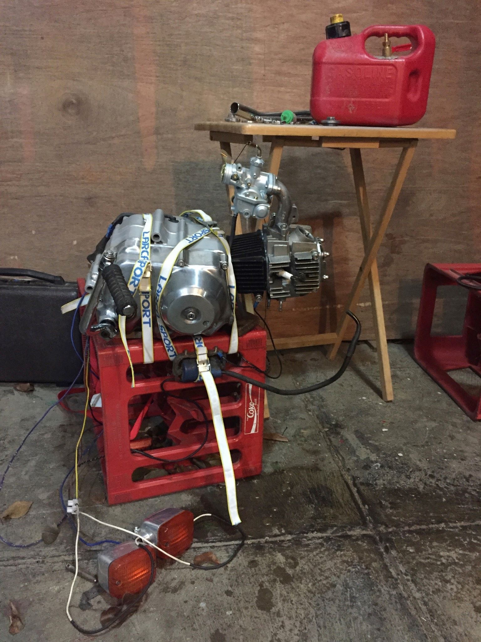 Tested the re-built Dax engine today