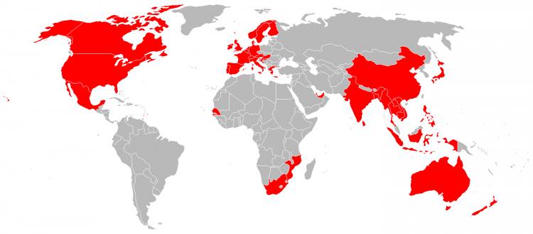 Update: What countries have I visited?