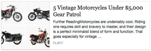 Five dream vintage motorbikes