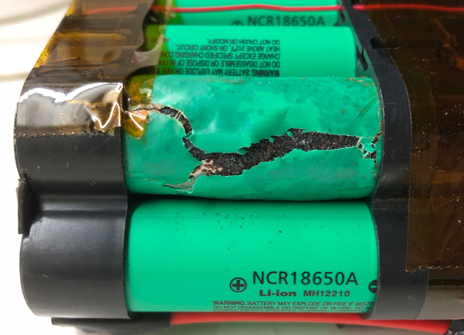 Broken Pedelec Li-Ion Battery