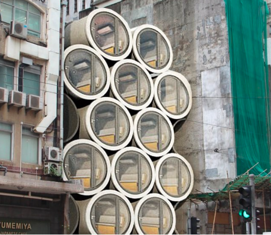 Living in Water Pipes. No, not French Clochards