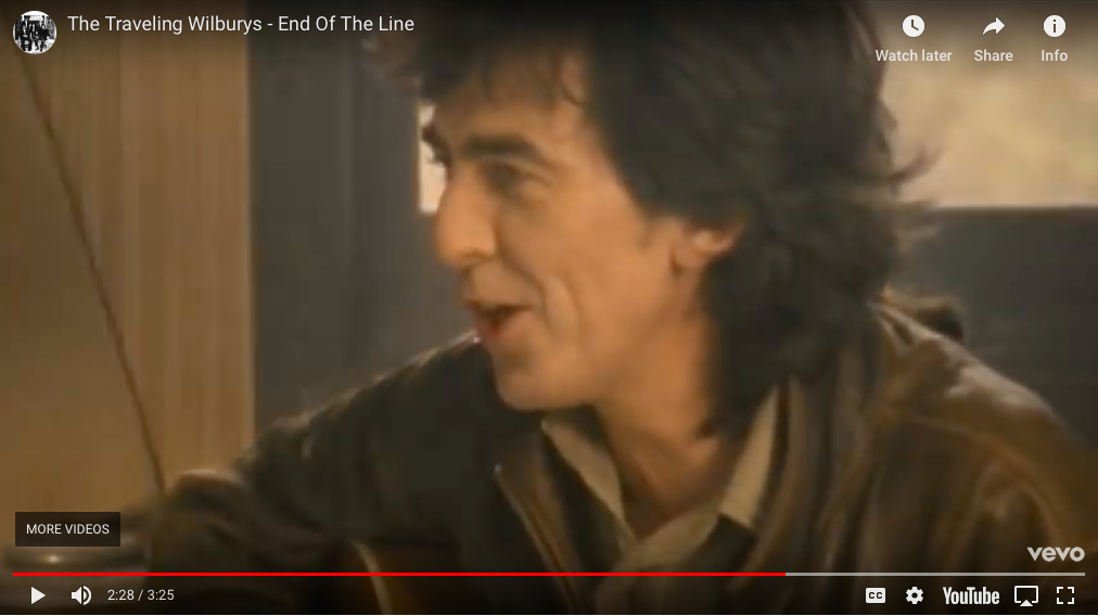 The Traveling Wilburys – End Of The Line – YouTube